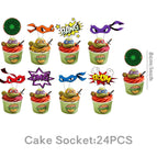 New turtle small plug row-24pcs
