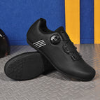 Black lockless shoes / 38