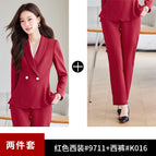 red suit#9711+ trousers#K016 / S