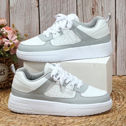 Cross-border Trendy Thick-soled Lovers Soft-soled Comfortable Board Shoes with Straps Fashionable Outdoor Casual White Shoes