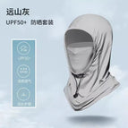 (5-in-1 light gray) full face sunscreen