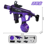 Second generation large fire dance mk3 with flashlight + infrared [transparent purple]