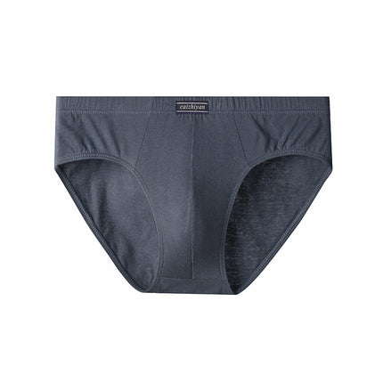 Carefully Selected Pure Cotton Men's Underwear Plus Size Briefs Breathable Sweat-Absorbent Middle-Aged and Elderly Cotton Briefs Men's Wholesale