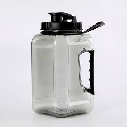 Outdoor Fitness Large Capacity Ton Ton Barrel Plastic Sports Kettle Portable Square Water Cup for Men and Women Summer Ton Ton Cup