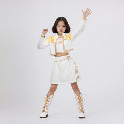 Hunter Girl Group Cosplay Costume K-Pop Rumi Zoyami Huntr/X Korean Girl Group Children's Stage Performance Costume