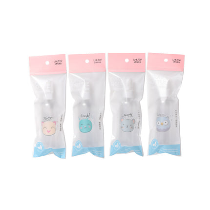 Lamera 50ml spray bottle single cartoon pet spray bottle empty bottle travel cosmetics bottle collection