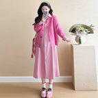Rose red jacket / M