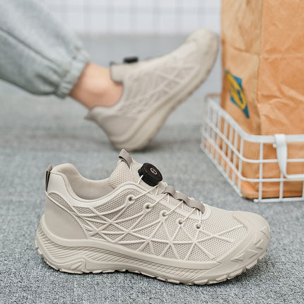 Men's Sports Shoes, Summer New Casual Shoes, Fashionable Men's Thick-Soled Dad Shoes, Personalized Breathable Sports Shoes