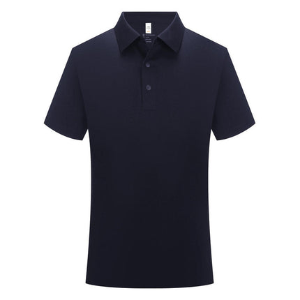 High-end ice silk POLO shirt overalls short sleeve custom t-shirt logo company quick-drying anti-ultraviolet cultural shirt