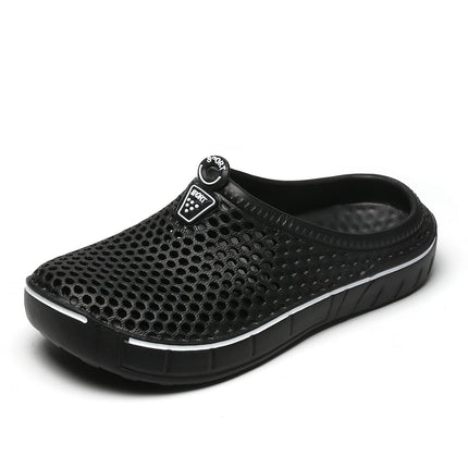 Cross-Border Women's Garden Shoes Clogs Pure Color Item Number 607 Breathable Soft Sole Comfortable Casual Versatile