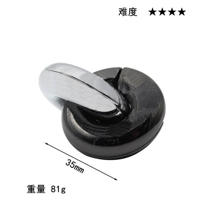 puzzle zinc alloy unlock Kong Ming lock magic alloy educational toys nine-chain intelligence unlock buckle full set