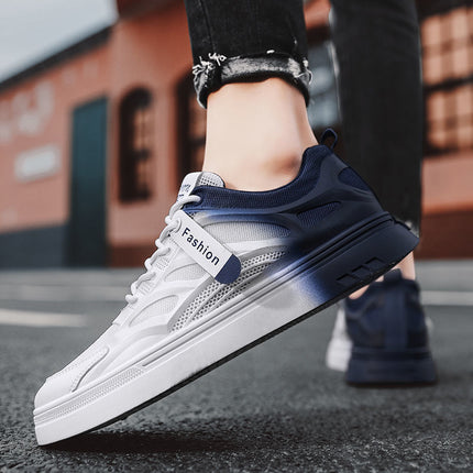 2022 New Men's Shoes, Summer Breathable Thin Mesh Casual White Sneakers, Versatile Sports Trendy Shoes