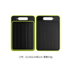 Z001-knife sharpener green edge black small size / Square