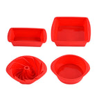 Red 4-piece set