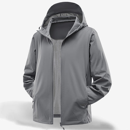 Sunscreen Clothing Men's Summer Ice Silk Thin Breathable Skin Clothing UV Protection Outdoor Fishing Sunscreen Clothing UOF50