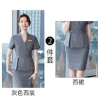 Grey Suit Skirt / S