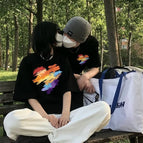 SC06 black heart single piece (men and women with) / S