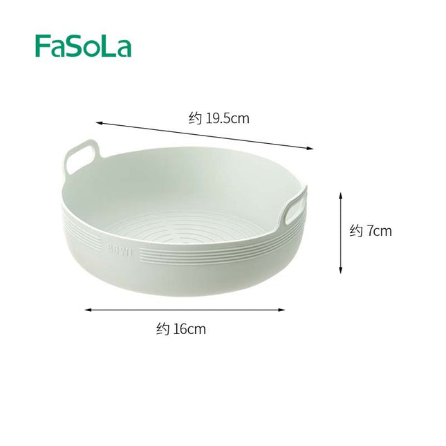 FaSoLa Baking Air Fryer Silicone Baking Pan Household Oven Special Pad Barbecue Plate Cake Baking Silicone Pad