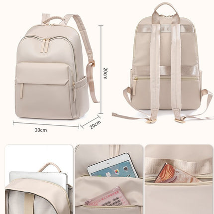 Cross-Border Backpack for Women 2026 New Model for Middle and High School Students, College Students, Laptop Bag, Large Capacity, Lightweight Travel Backpack