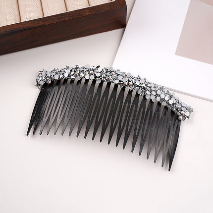 Hair Clips for Women, Clips for Tidying up Stray Hair at the Back of the Head, Insert Combs, Bangs Hairpins, Hair Accessories, Headbands, Rhinestone Rows, Non-Damaging to Hair