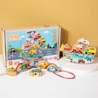 Transportation model - two-in-one rope stacking