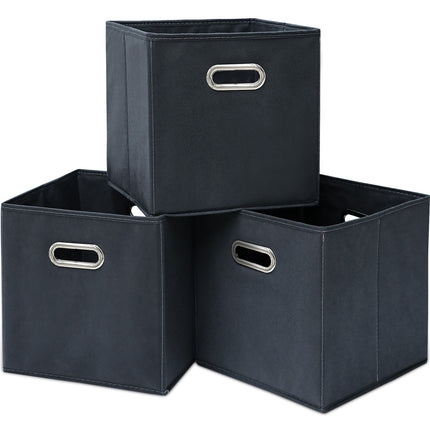 Amazon Lidless Storage Box Fabric Storage Box Foldable Large Drawer Storage Box Toy Storage Box