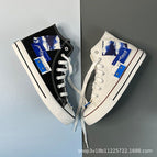 Couple Shoes Black Klein Blue / 35 