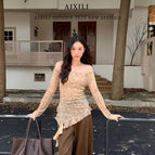 Khaki [ready stock] / S [recommended around 47.5kg]