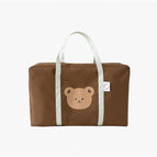 54*40*22cm (large size) / Brown bear quilt storage bag