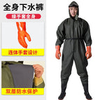 Green Knitted Gloves Full Body / 36