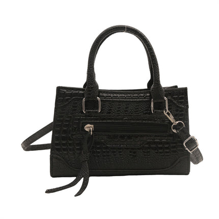 Niche Design High-End Bags for Women 2025 New British Retro Motorcycle Exquisite Small Square Bag Versatile Crossbody Bag