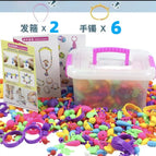 508 pope beads [storage box] with-bracelet 6 hairband 2