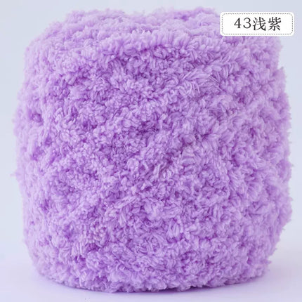 3 strands of coral fleece baby scarf coarse wool hand woven towel line baby sweater in stock wholesale