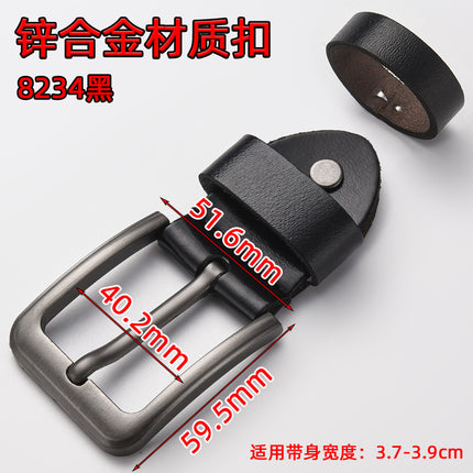 Men's Belt Buckle Pin Buckle Belt Buckle Head Waist Trousers Belt Buckle Head Leather Belt Belt Buckle Fittings