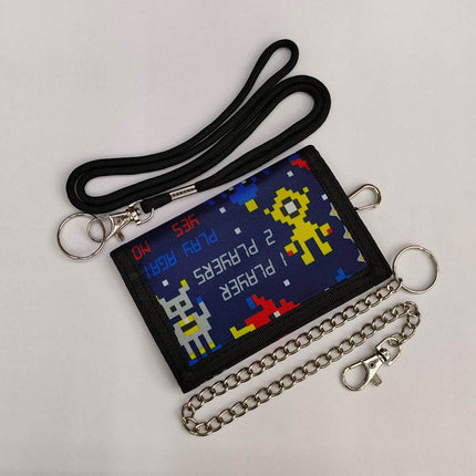 Printed Folding Children's Wallet Boys 2024 Student Cartoon Coin Purse Anime Zipper Girls Wallet Storage