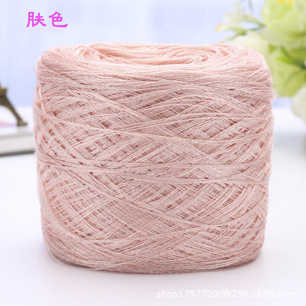 Silk Joy Wholesale Spring and Summer Mulberry Silk Tencel Yarn DIY Hand Knitting Yarn Ball Ice Silk Yarn Fine Yarn Worsted