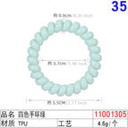 11001305#Four color bracelet green