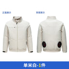 Rice white single clothes (2 fans) / S/M