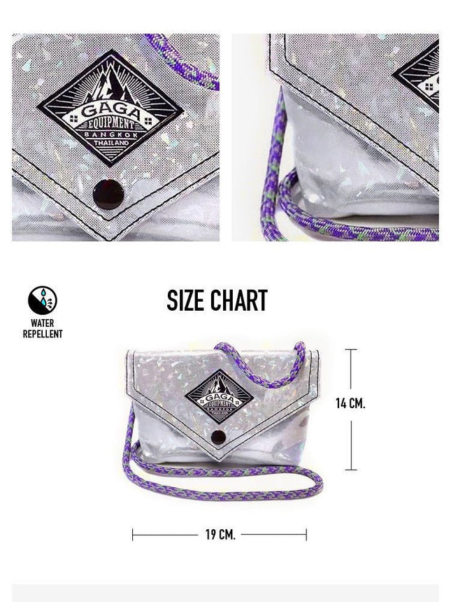Thailand GAGA bag MINI BAG messenger bag small bag women's chic high-end versatile laser small square bag wholesale