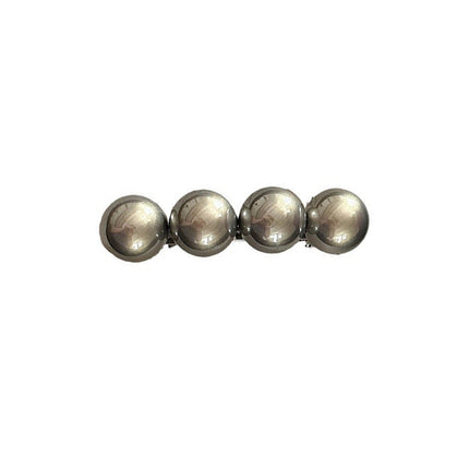 South Korea Big Pearl Hairpin Spring Clip Retro Elegant Hair Accessories Side Clip Three-dimensional Top Clip Women's Hairpin Bead
