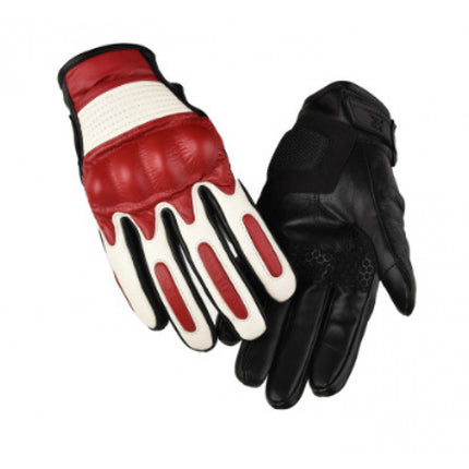 Motorcycle Gloves, Genuine Leather, Men's and Women's Riding Gloves, Tactical, Warm, Touch Screen, Multi-Color, Off-Road Protective Shell, Combat