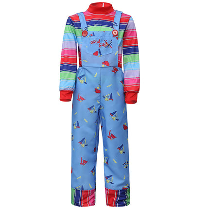 Halloween Children's Costume Ghost Baby Return Soul Series Children's Performance Costume Ghost Baby Chagi Horror Clown Playing Costume