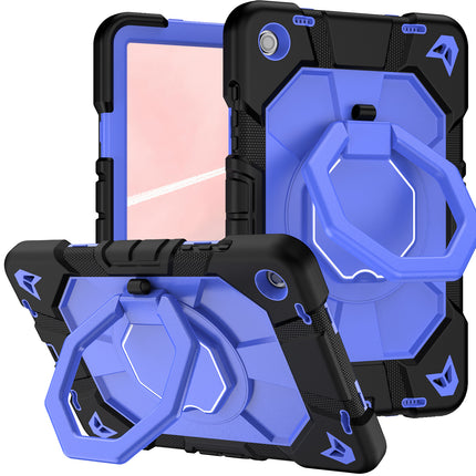 Suitable for Samsung Tab A9+ Tablet Protective Cover Satchel A9Plus Silicone Rotating Stand Kidsren's Anti-Fall Shell