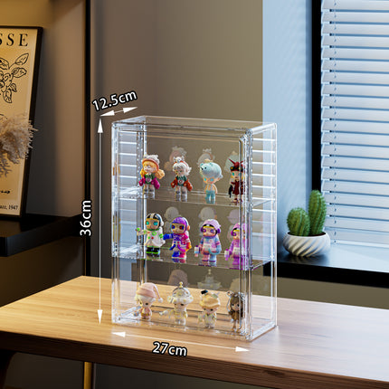 Blind Box Storage Display Stand Desktop Transparent Dustproof Acrylic Lego Bubble Mate Storage Cabinet Hand Display Box