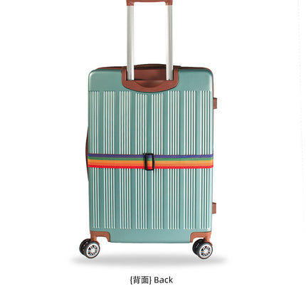 Color Luggage Case Strap One-word Packaging Strap Cute Pull Rod Suitcase Consignment Bundling Strap Box Strap