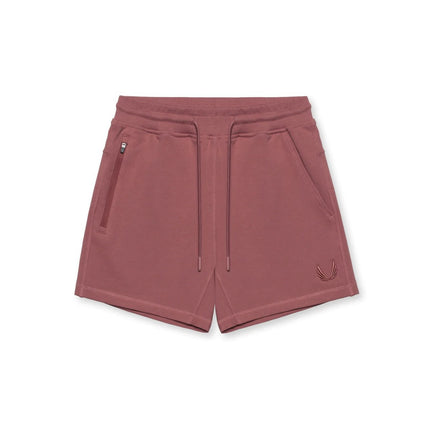 Cross-border Men's Solid Color Shorts Muscle American Fashion Fitness Sports Leisure Training Loose Embroidered Triple Quad Pants