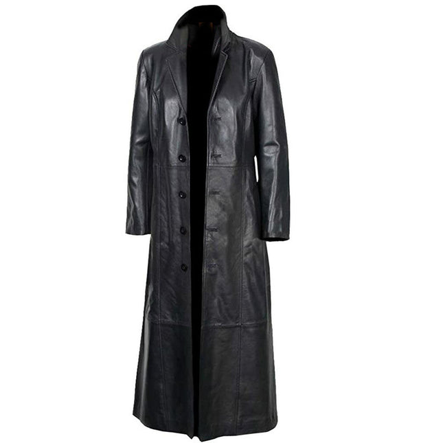 2025 New Wish Amazon Aliexpress Plus Size Leather Jacket Motorcycle Men's Windbreaker Leather Coat Pu