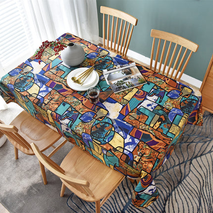 Ethnic Bohemian Fabric Printed Cotton and Linen Small Floral Pastoral Style Clothing Fabric Retro Southeast Asia