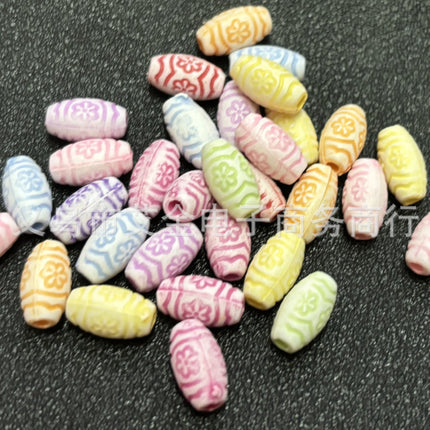 Plastic Washed Marine Series Shell Starfish Small Fish Kids Toy Beaded Bracelet Necklace Beaded Accessories Wholesale