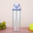 0 / Double drink plastic cup 750ml light blue